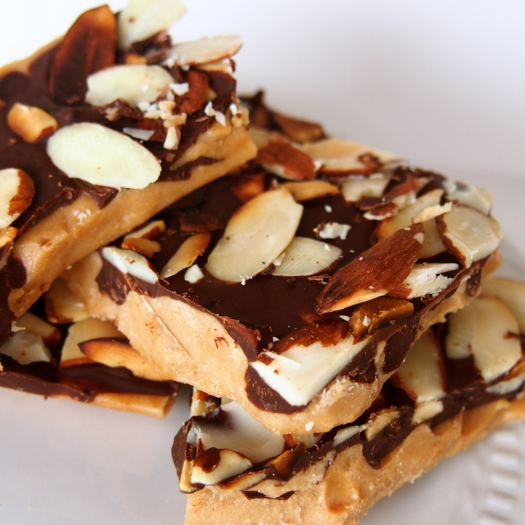 Chocolate Almond Butter Toffee