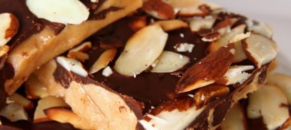 Chocolate Almond Butter Toffee