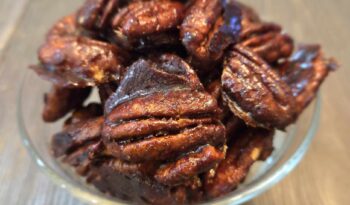 Maple Candied Pecans