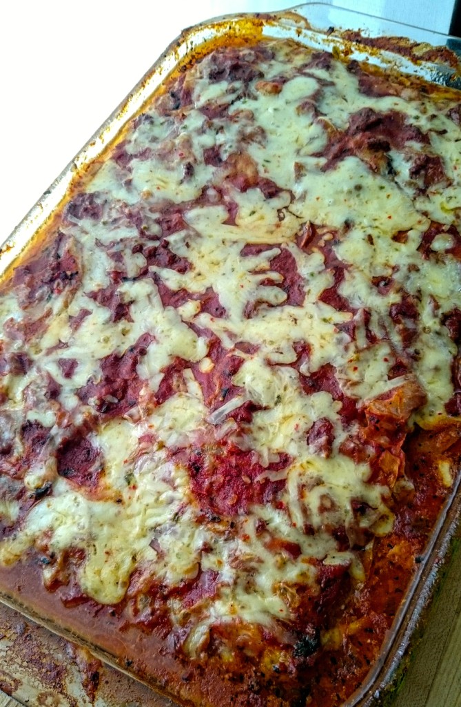 Cabbage roll lasagna