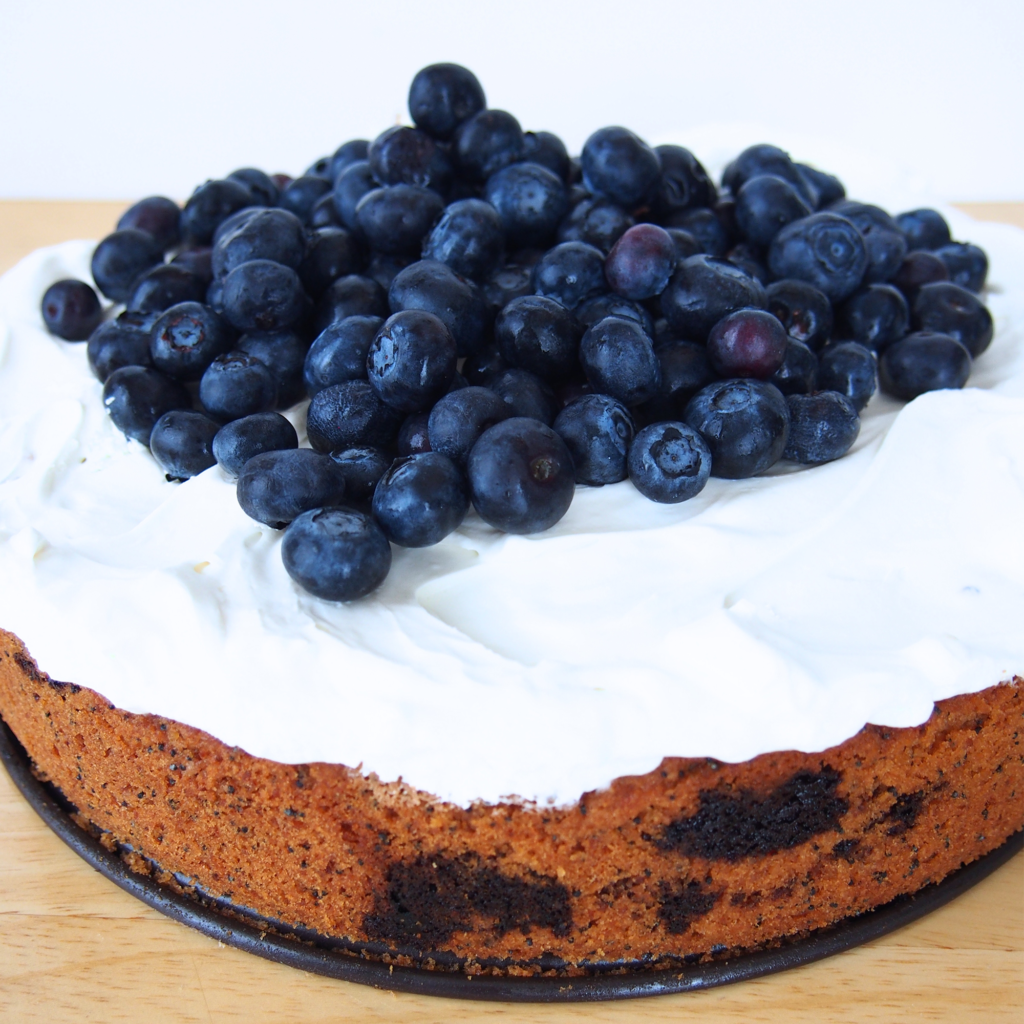 Blueberry Almond Cake