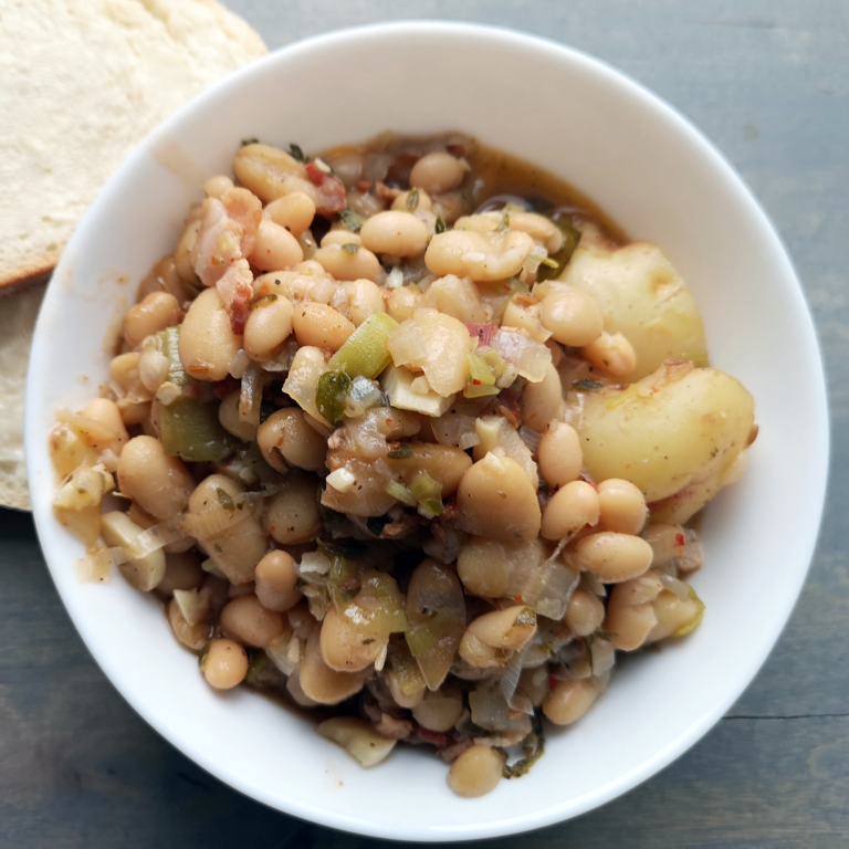 White Kidney and Navy Beans Cooking Is Like Love