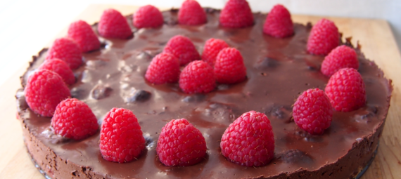 Chocolate Raspberry Tart