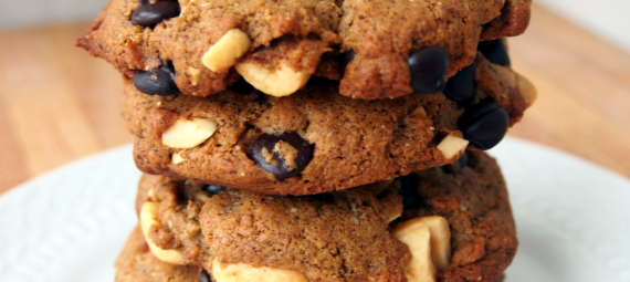 Almond Butter Chocolate Chip Cookies