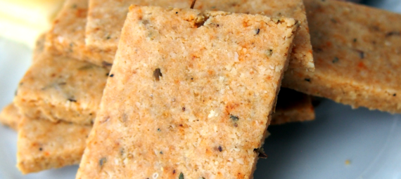 Low Carb Almond Crackers