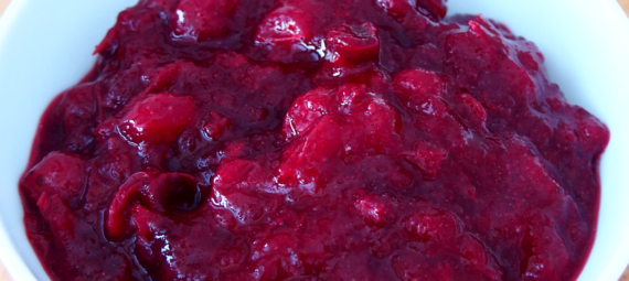 Low Carb Cranberry Sauce