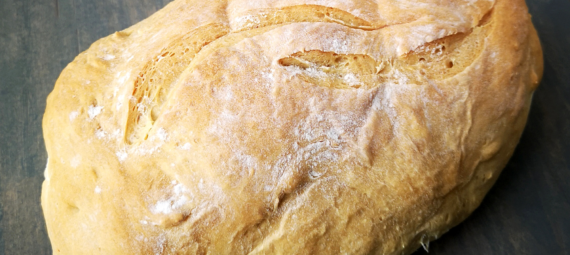 White Bread done in Bread Machine