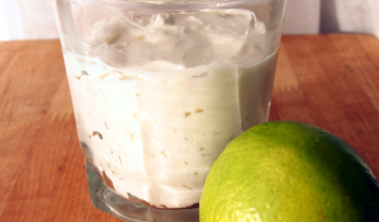 lime creamcheese cups