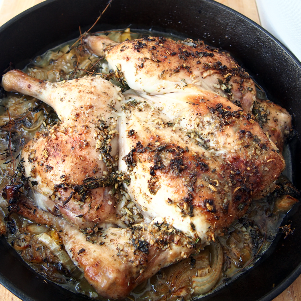 Pan Roasted Lemon Chicken