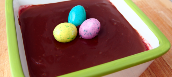 Raspberry Chocolate Pots