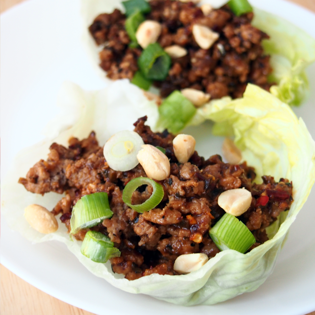 Dan Dan Lettuce Wraps