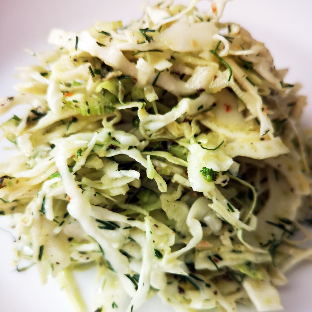 Vinegar Based Coleslaw