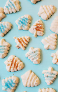 Shortbread Spritz Cookies