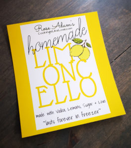 Limoncello Labels