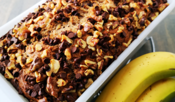 Chocolate and Walnut Banana Bread