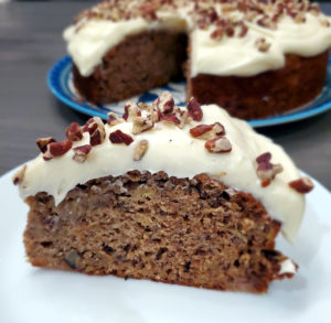 Banana Cake with Cream Cheese Icing