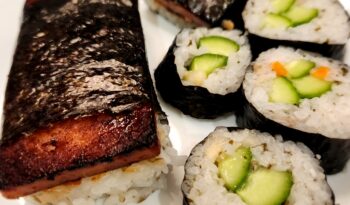 Spam Musubi and Sushi