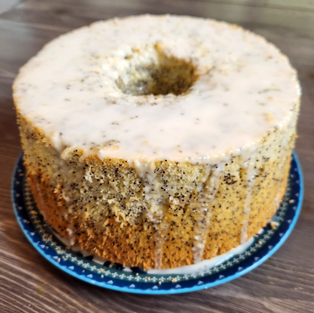 Poppyseed Chiffon Cake