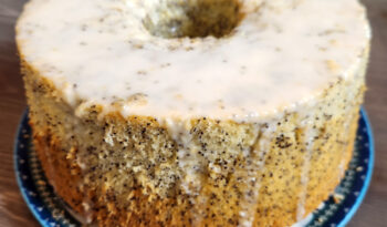 Poppyseed Chiffon Cake