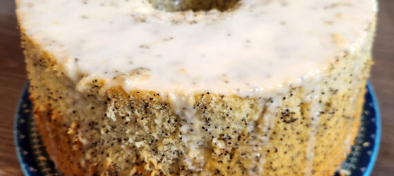 Poppyseed Chiffon Cake