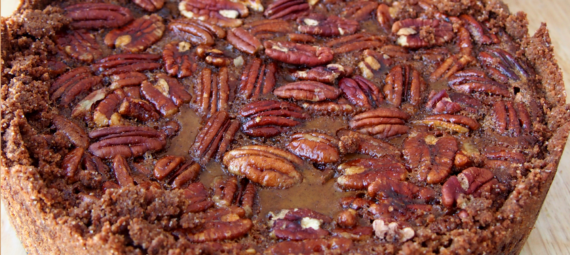 Deep Dish Maple Pecan Pumpkin Pie