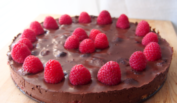 Chocolate Raspberry Tart