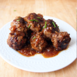 General Tso Meatballs