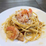 Carbonara Pasta with Shrimp