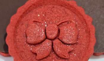 red velvet stamp cookies